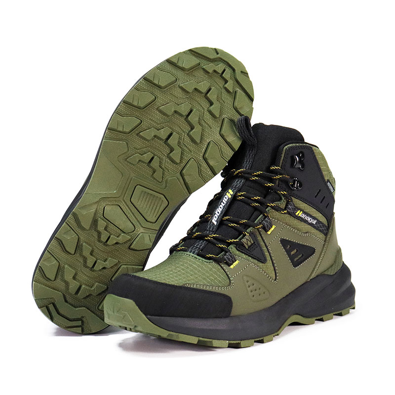 ခံနိုင်ရည်ရှိသော PU Upper Trekking Shoes ဝတ်ဆင်ပါ။